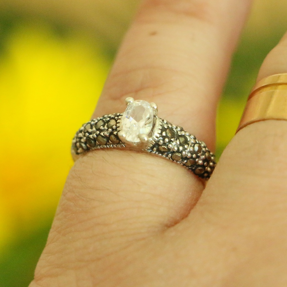 925 Sterling silver cubic zirconia  $$LAST ACT$$ - Picture 2 of 8